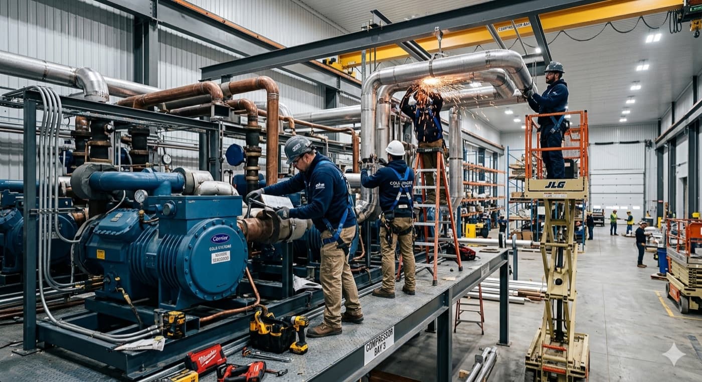 Airtronix industrial refrigeration website preview
