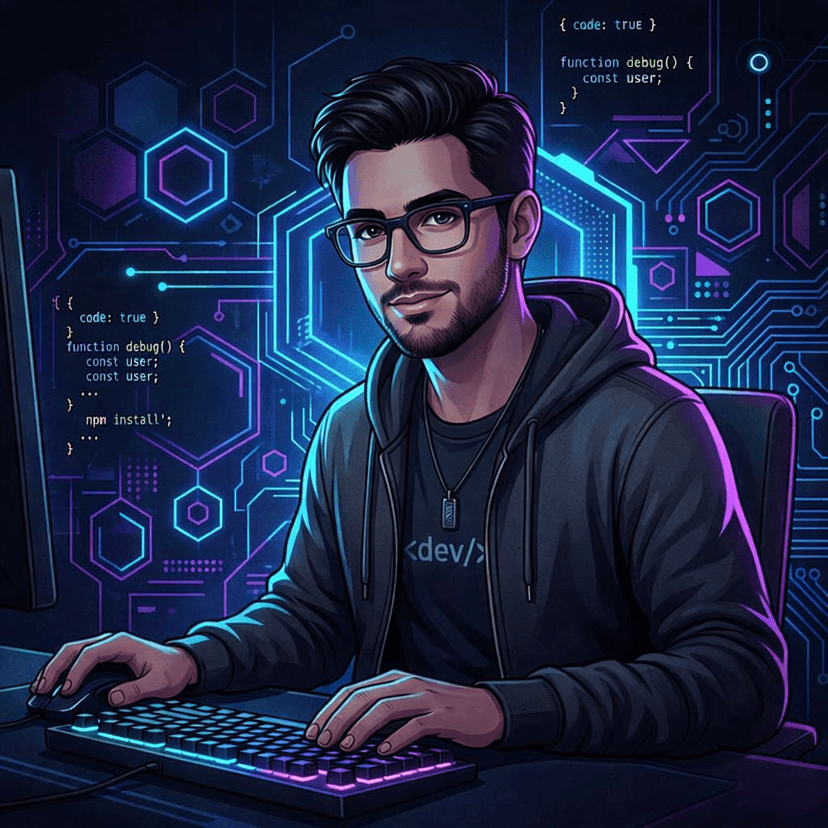 Kunal Choudhary - Mobile and Web Developer Portrait